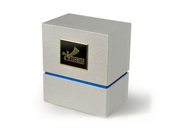 派手な正方形の香水紙箱